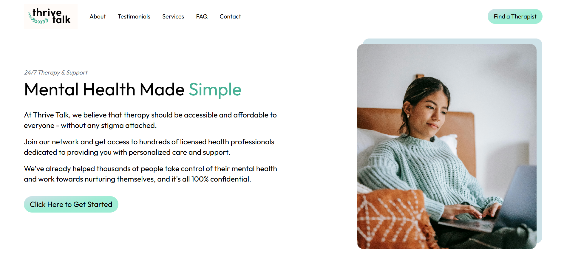 Link to Thrive Talk site